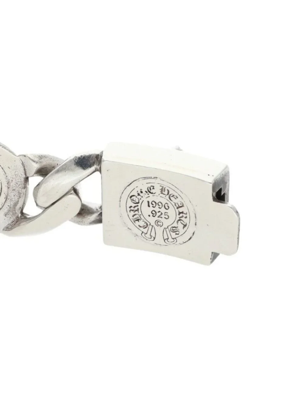 Chrome Hearts Multi Link Vintage Silver Bracelet
